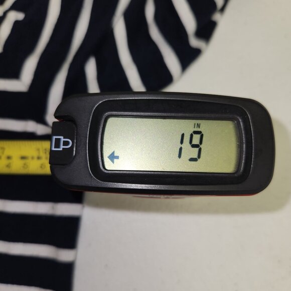 Tommy Hilfiger Women's M Blue White Striped Long Sleeve Pullover Knit Top  2304 - Picture 6 of 8